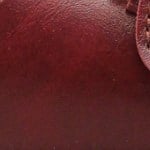 Capone Cybelle Flat Heel Single Band Metal Buckle Women Cherry Sandal