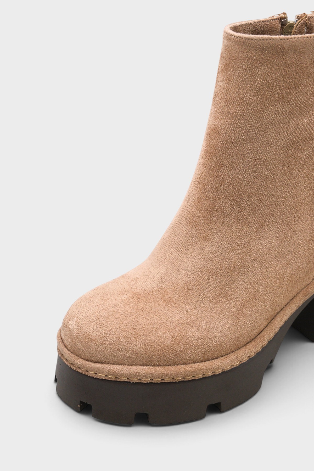 Capone Dalenna Women Sued Mink Ankle Boot