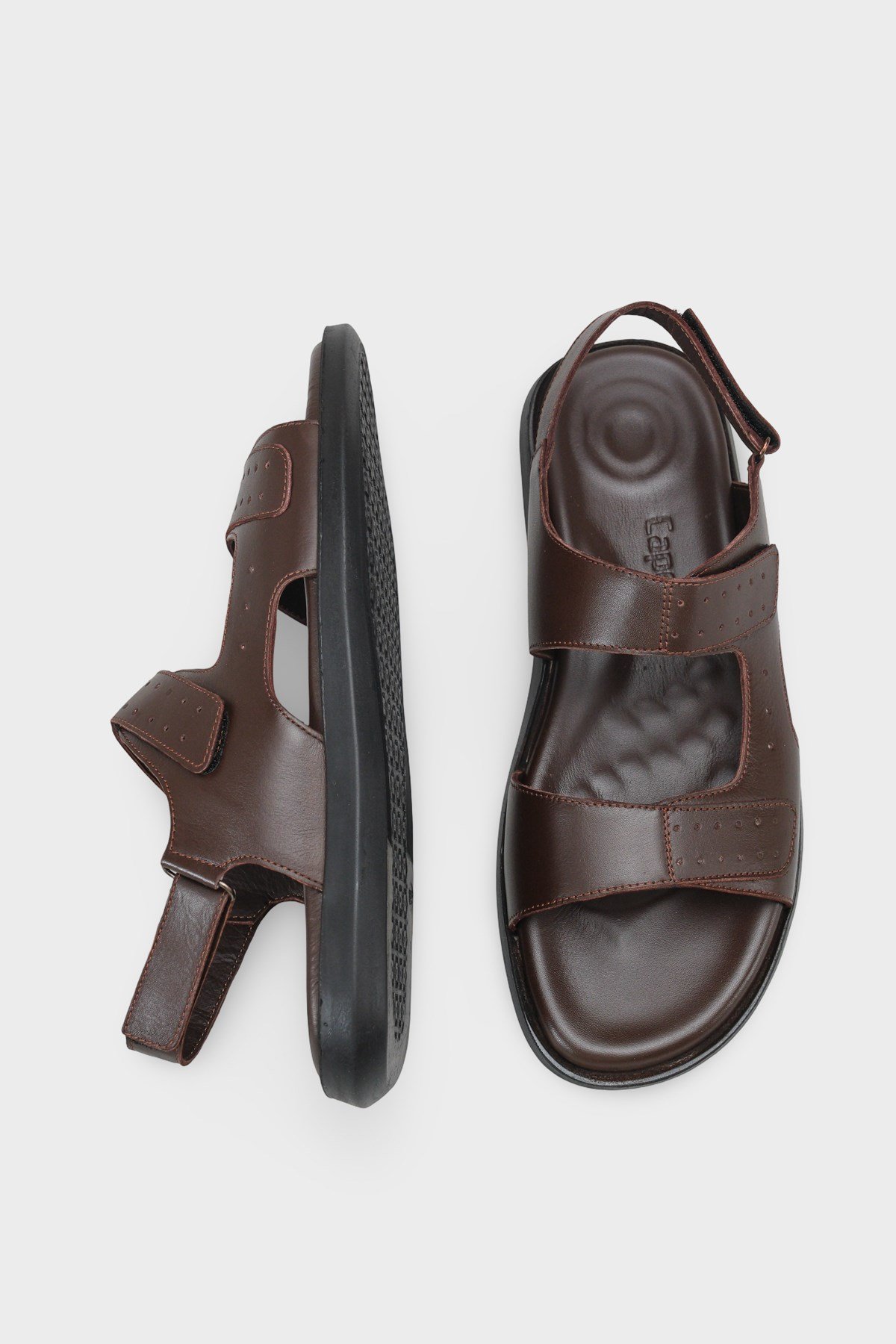 Capone Double Band Open Toe Casual Men Sandal