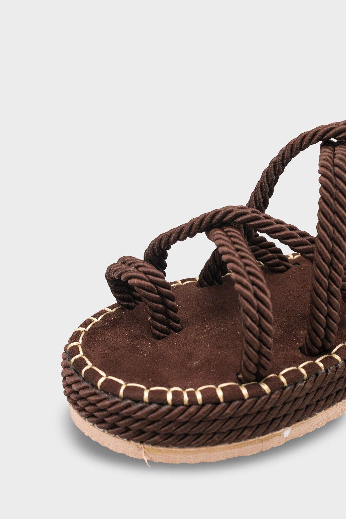 Capone Eden Wedge Heel Rope Woman Sandals