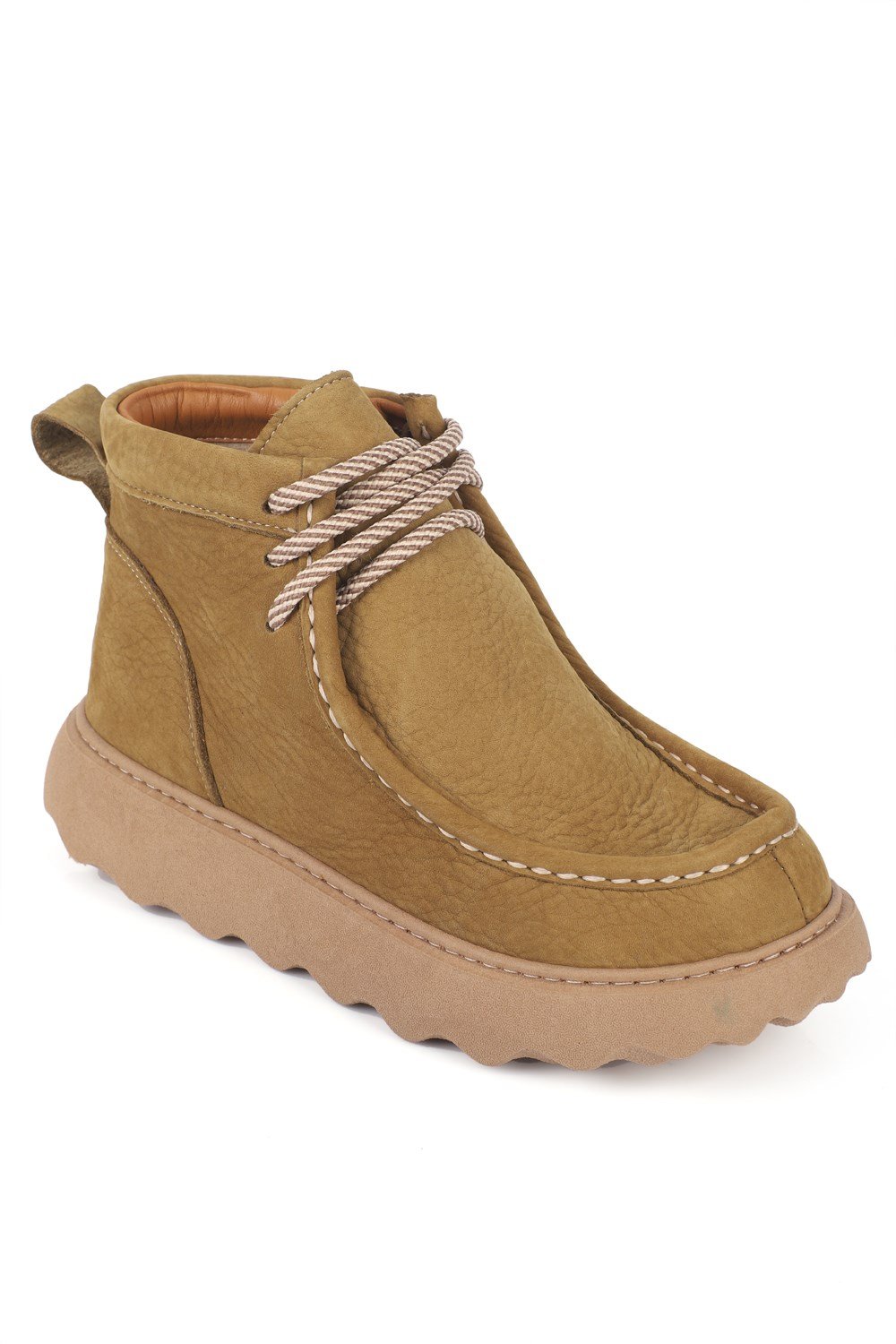Capone Edita Genuine Nubuck Leather Comfort Women  Ankle Boot