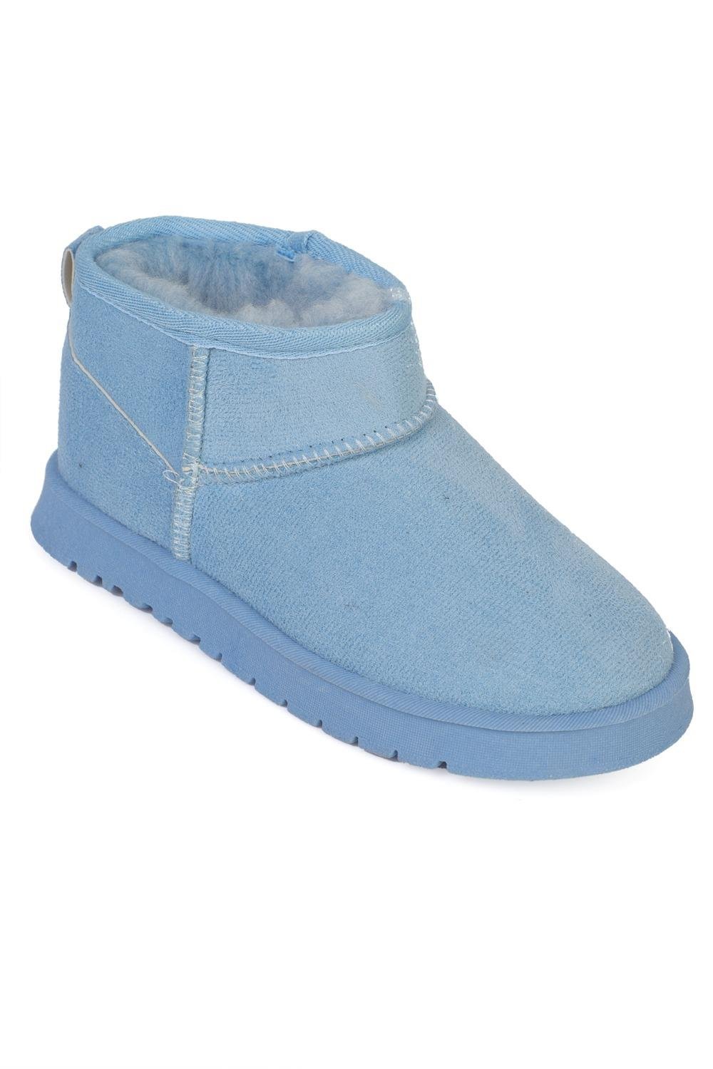 Capone Faux Fur Lined Kids Mini Ankle Boot