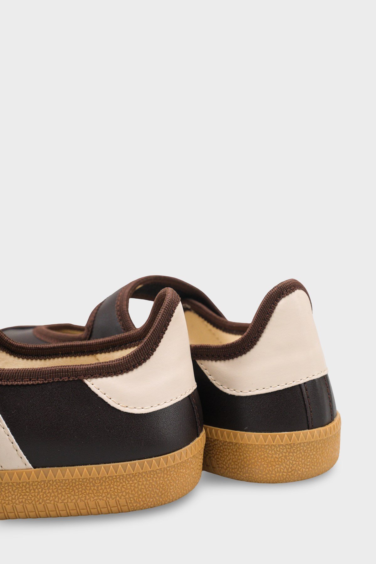 Capone Fianna Adjustable Strap Women Brown Beige Ballet Flat