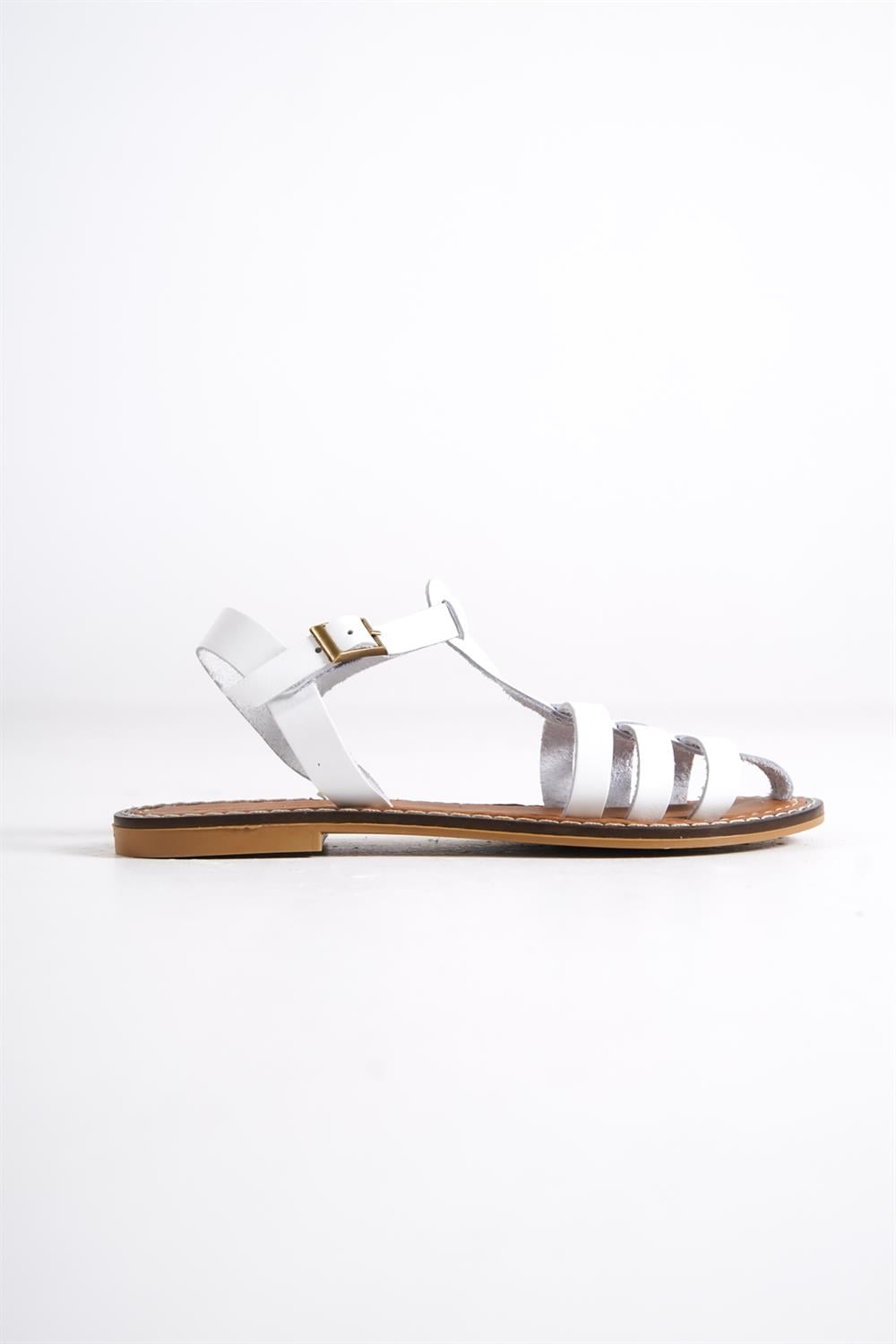 Capone Gladiator Band Woman Leather Sandals