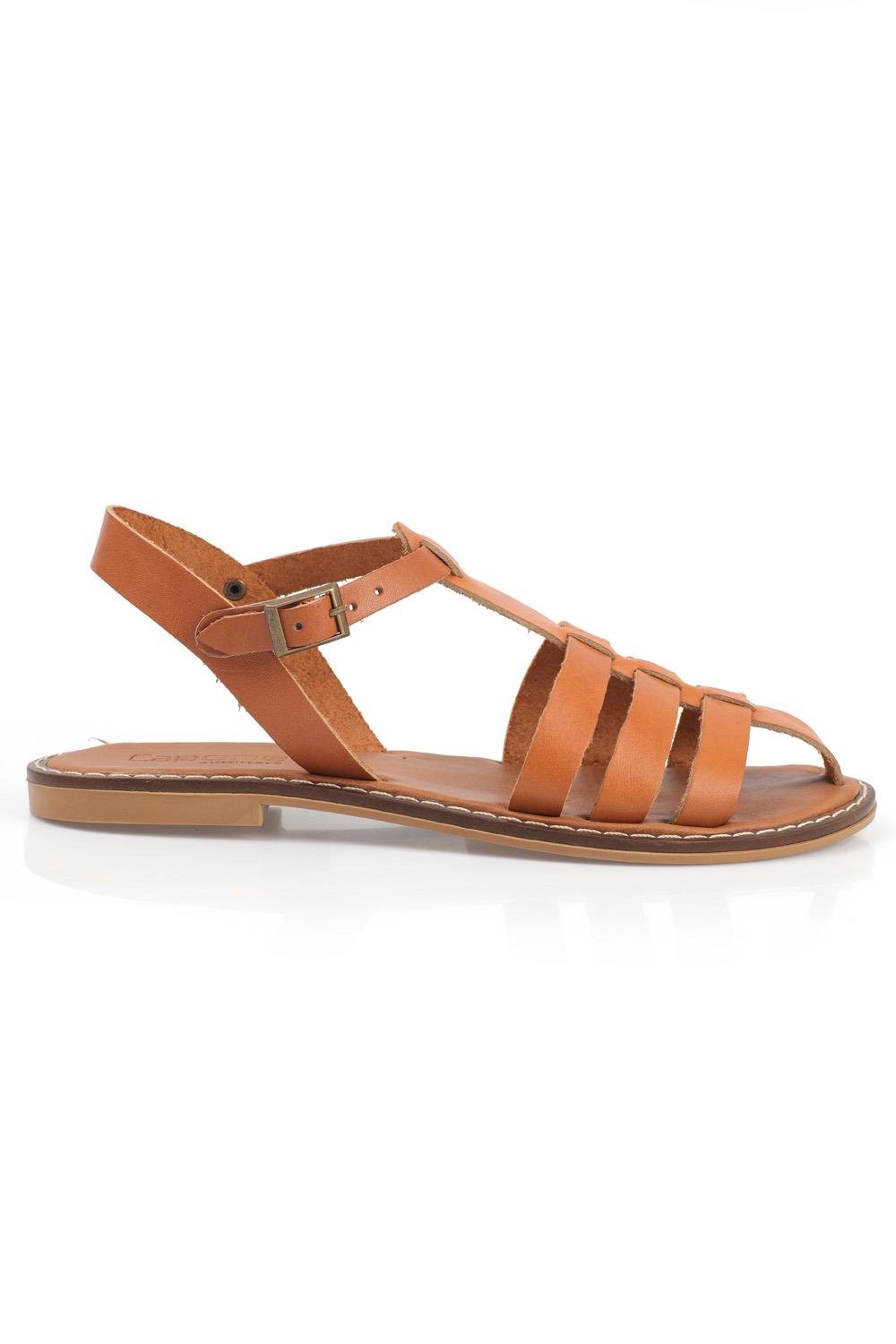 Capone Gladiator Band Woman Leather Sandals