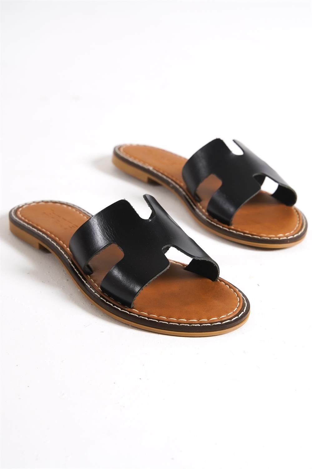 Capone H Band Woman Leather Sandals