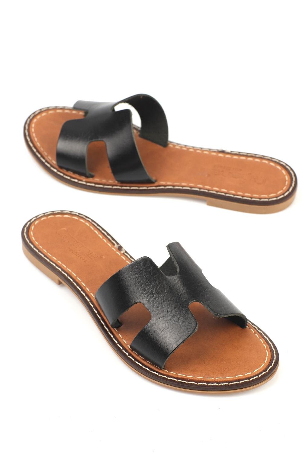 Capone H Band Woman Leather Sandals