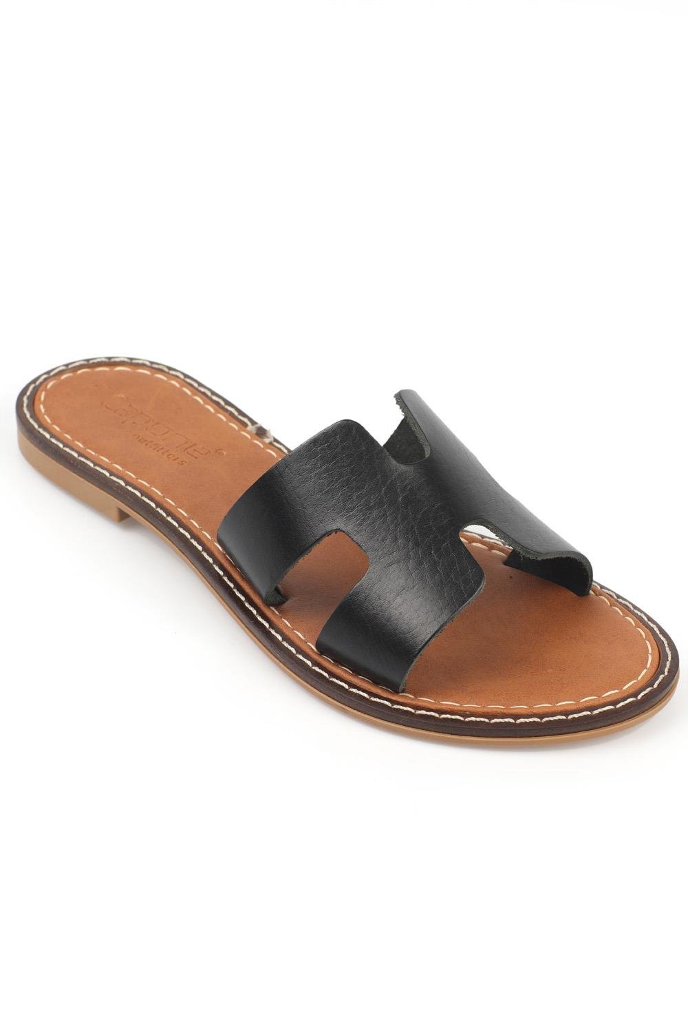 Capone H Band Woman Leather Sandals