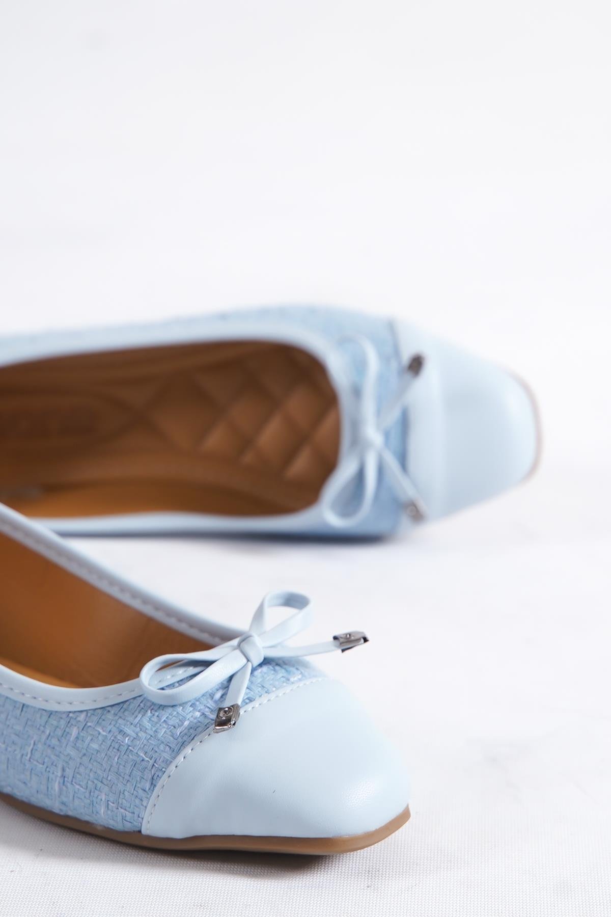 Capone Hana Trend Women Baby Blue Ballet Flats