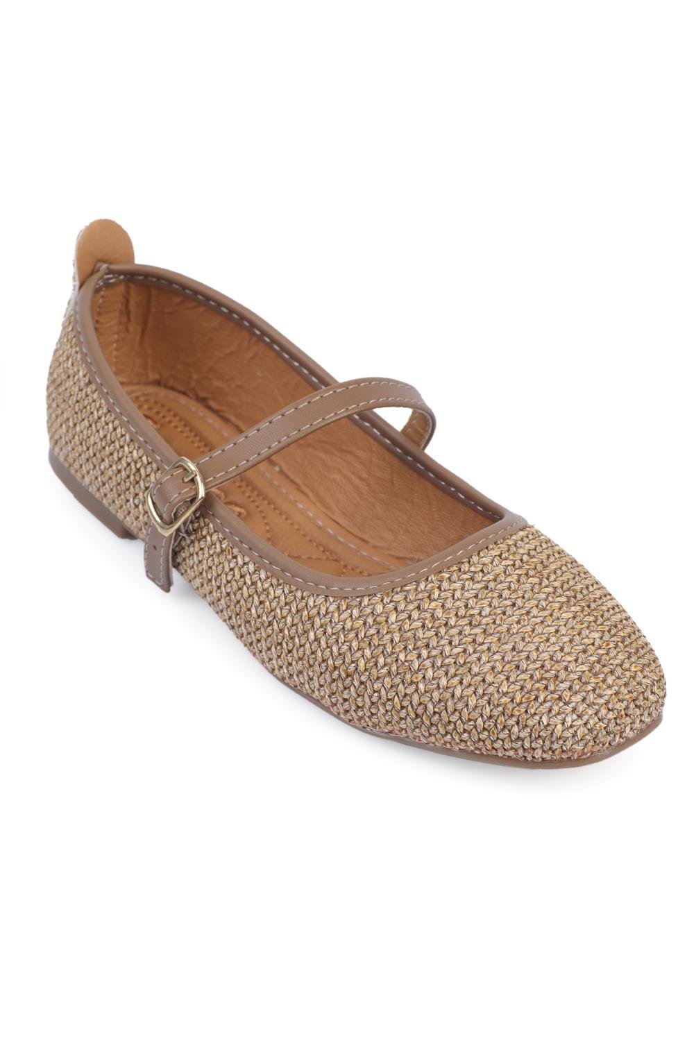 Capone Hana Trend Women Mink Ballet Flats