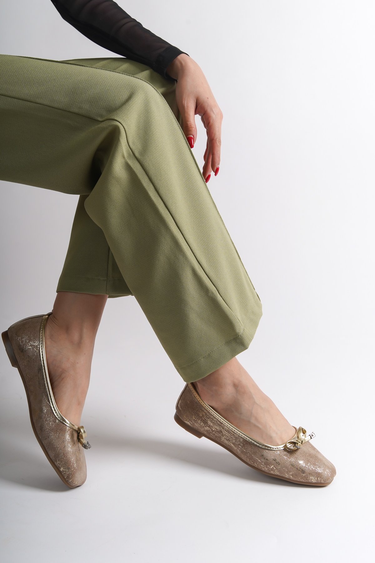 Capone Hana Trend Women Nude Ballet Flats
