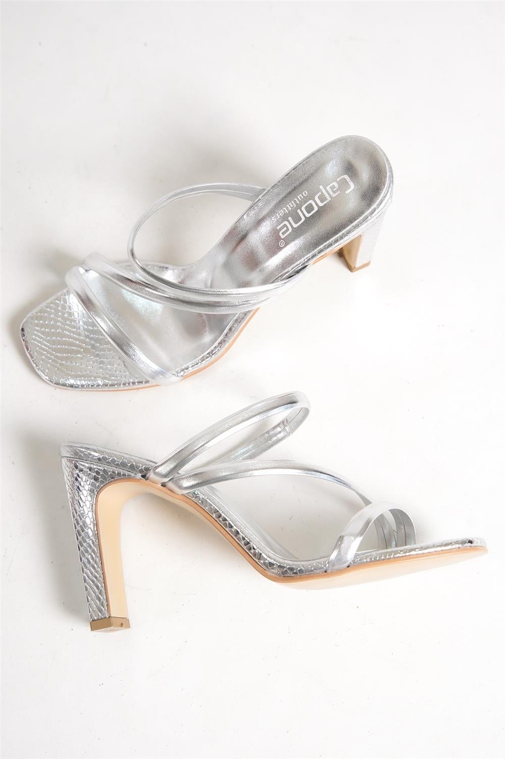 Capone Heeled Banded Woman Sandals
