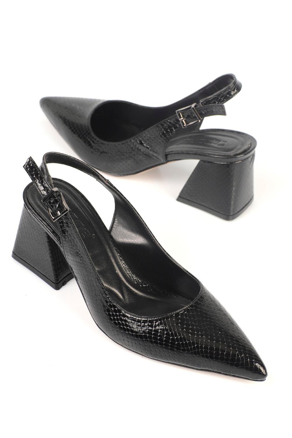 Capone Heels Women Black's Shoes