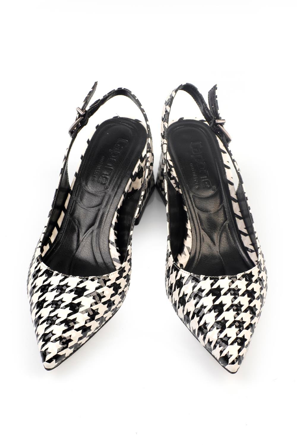 Capone Heels Women Houndstooth's Shoes
