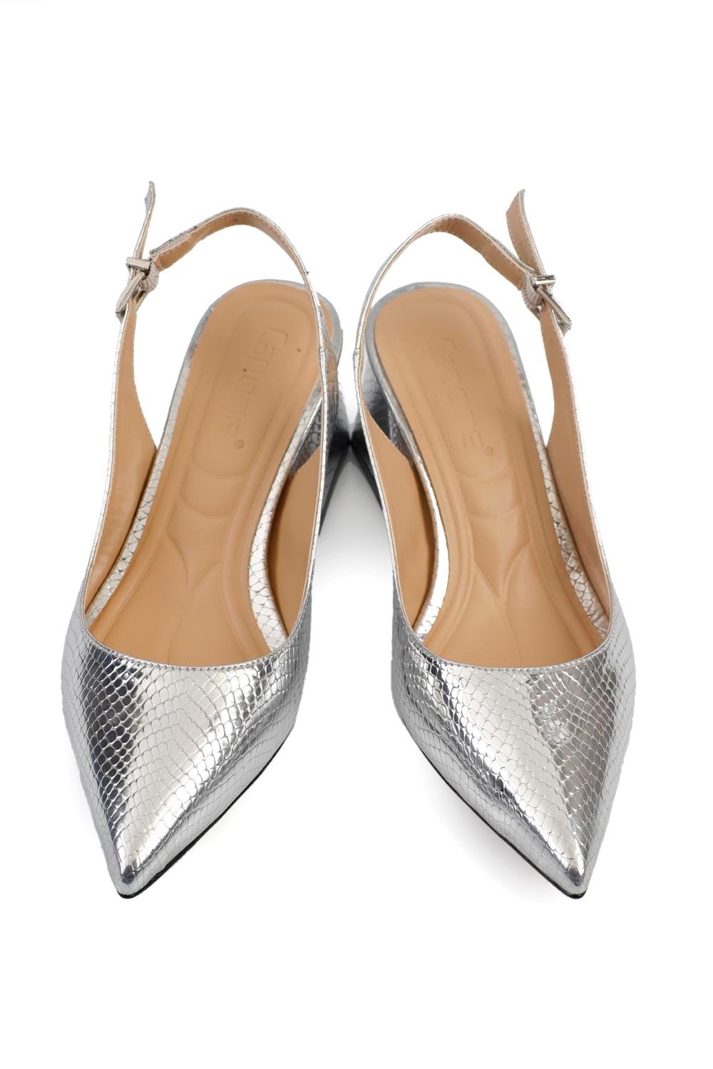 Capone Heels Women Silver's Shoes