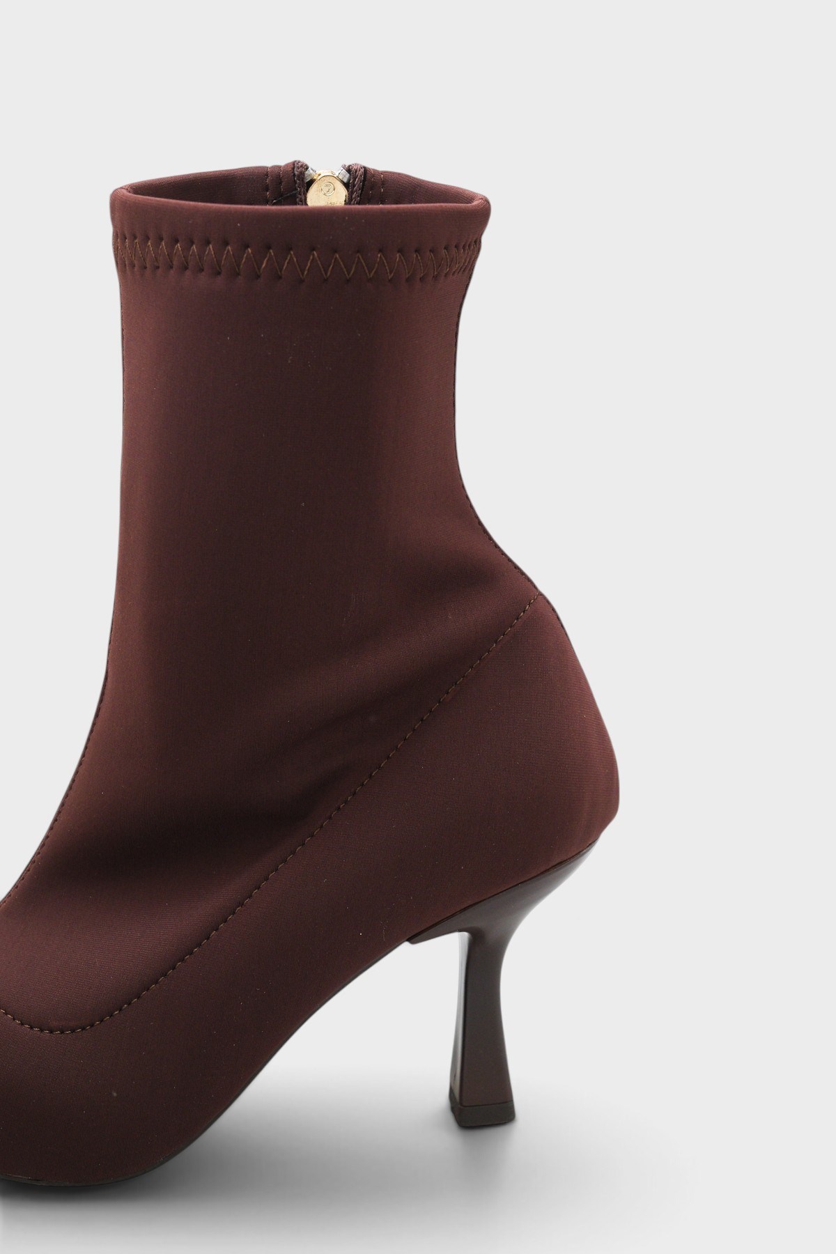 Capone Icla Pointed Toe High Heel Elegant Women Brown Ankle Boot