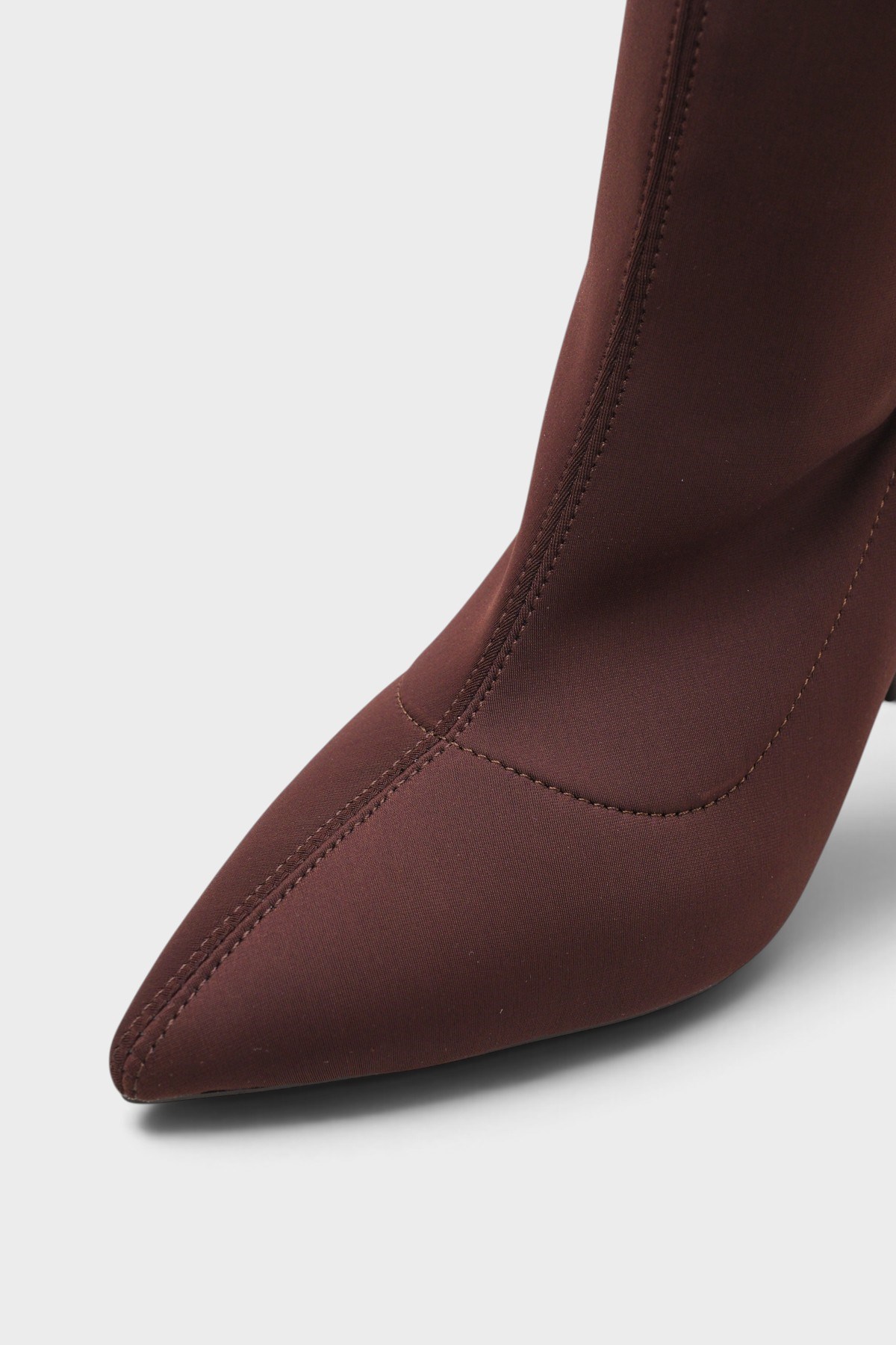 Capone Icla Pointed Toe High Heel Elegant Women Brown Ankle Boot