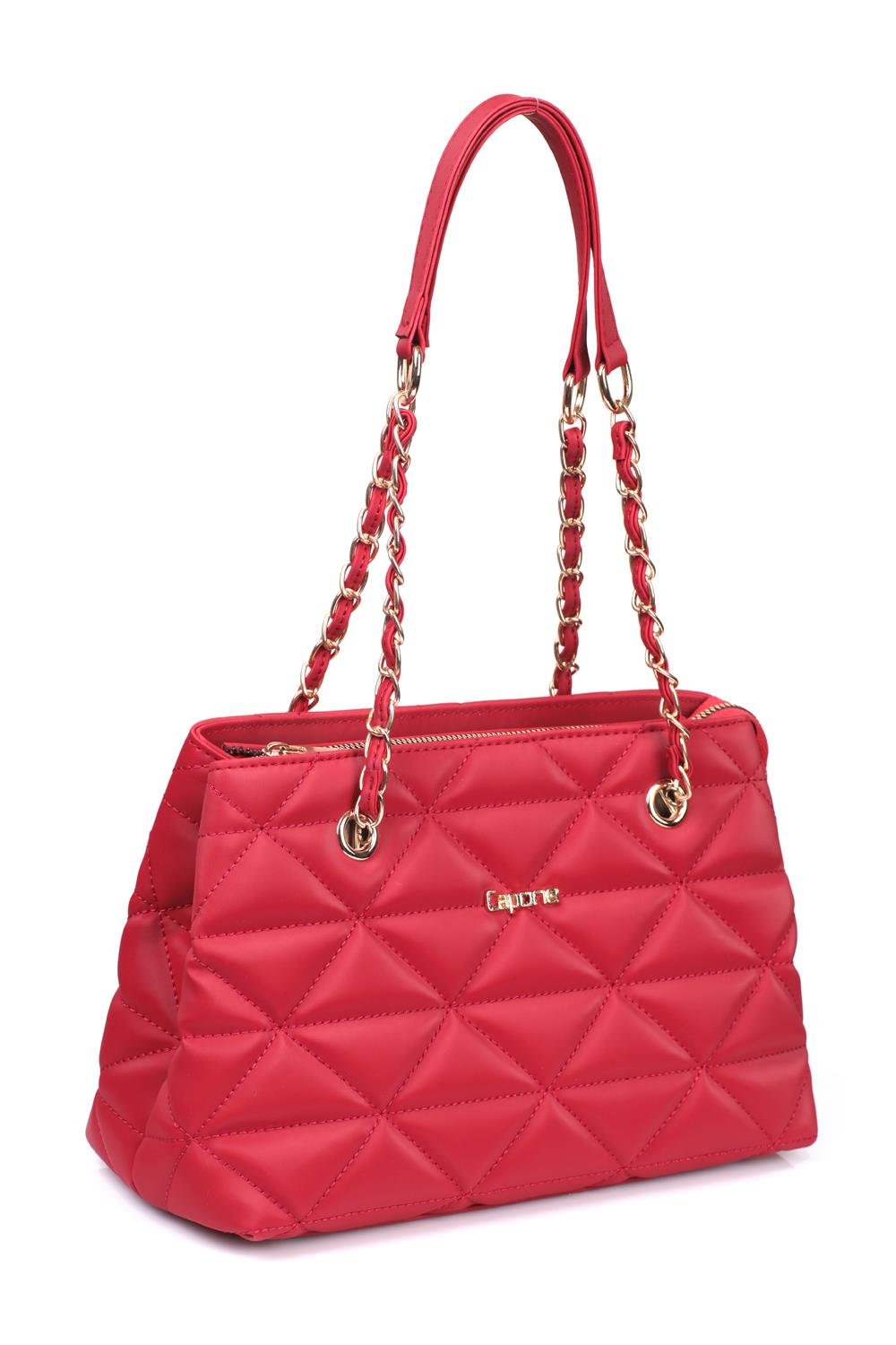 Capone Imperia Grande Women Red Shoulder Bag