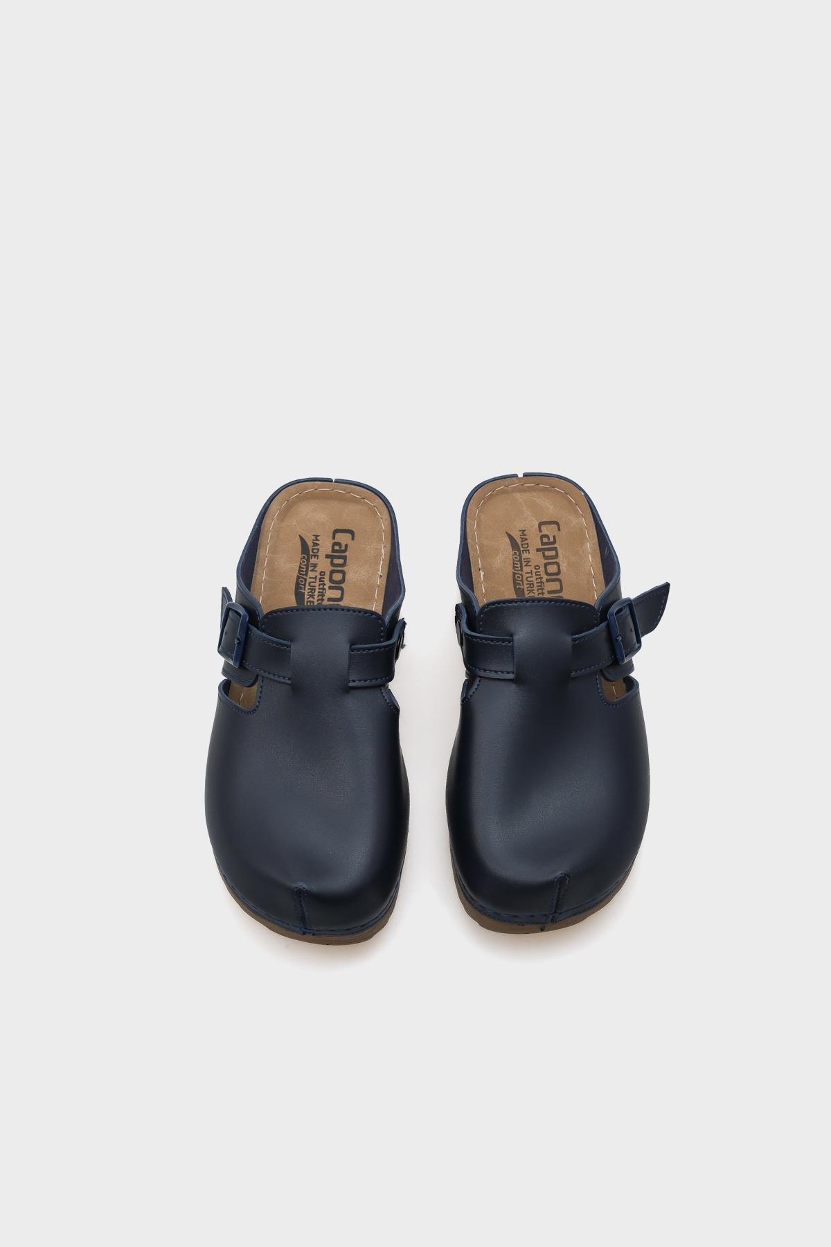 Capone Janet 107090 Women Navy Slingback Comfort Anatomical Sandals