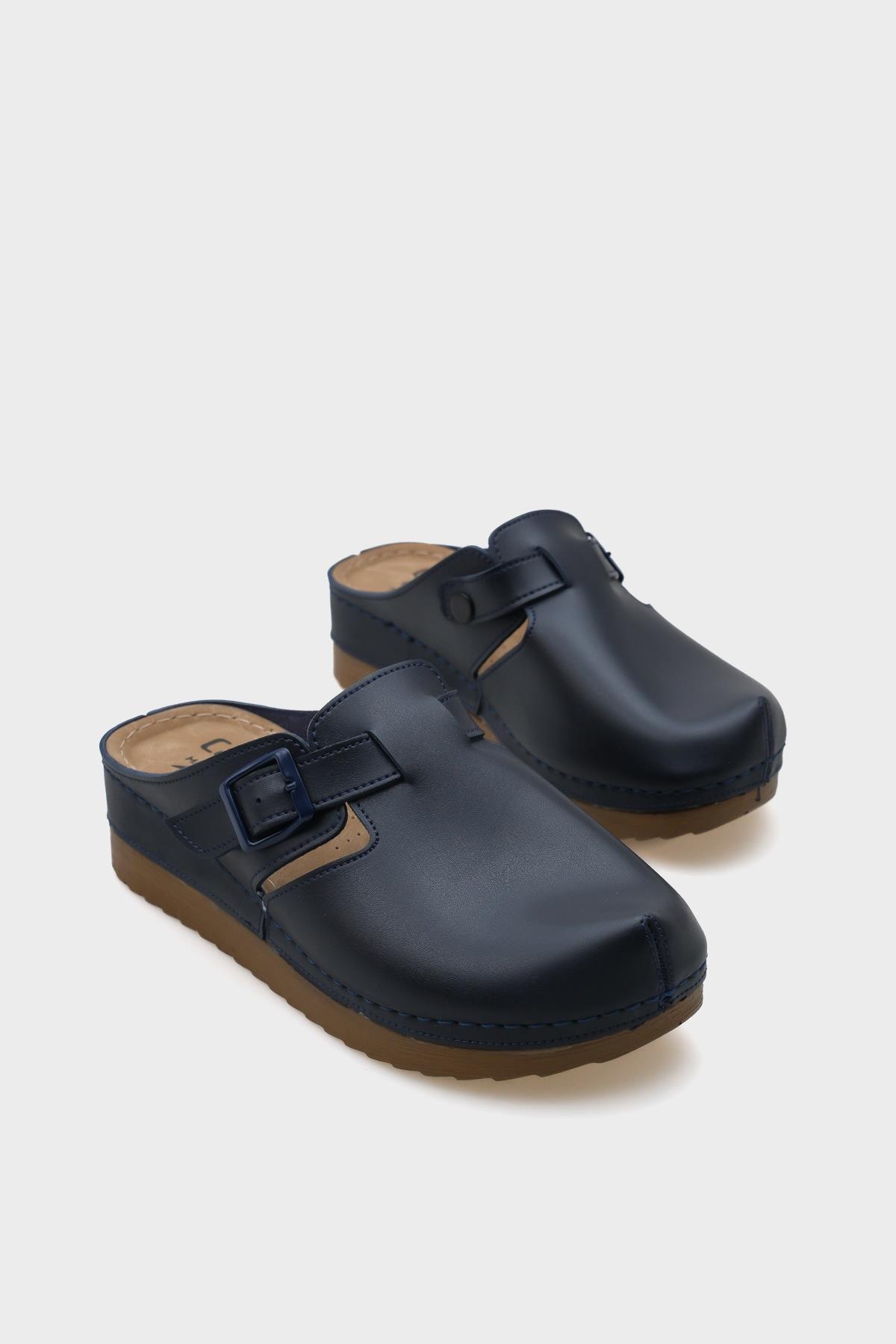 Capone Janet 107090 Women Navy Slingback Comfort Anatomical Sandals