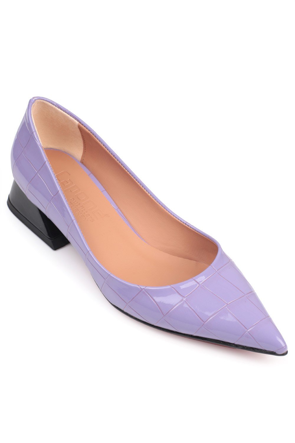 Capone Jessica Low Heel Women Lilac Shoes