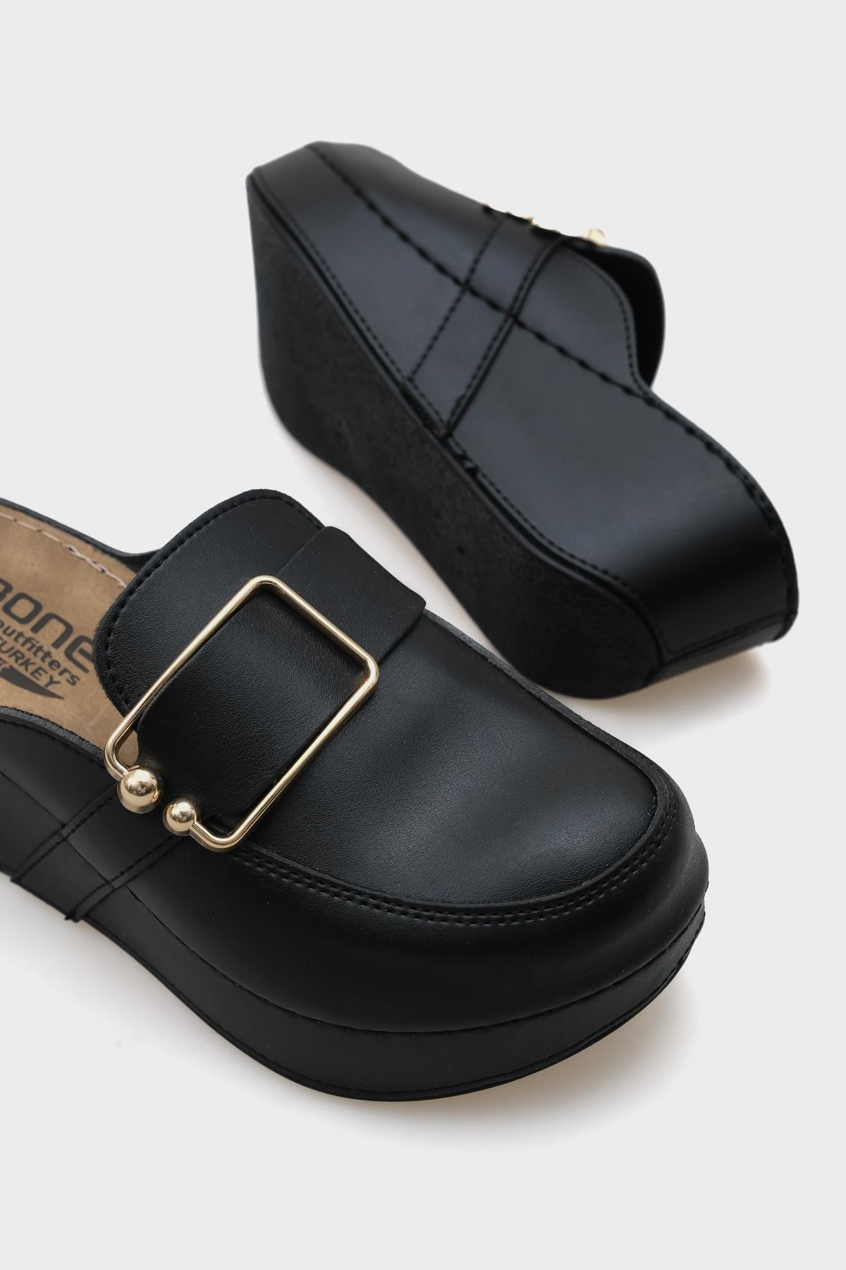 Capone Judy 107090 Women Black Slingback Comfort Anatomical Sandals
