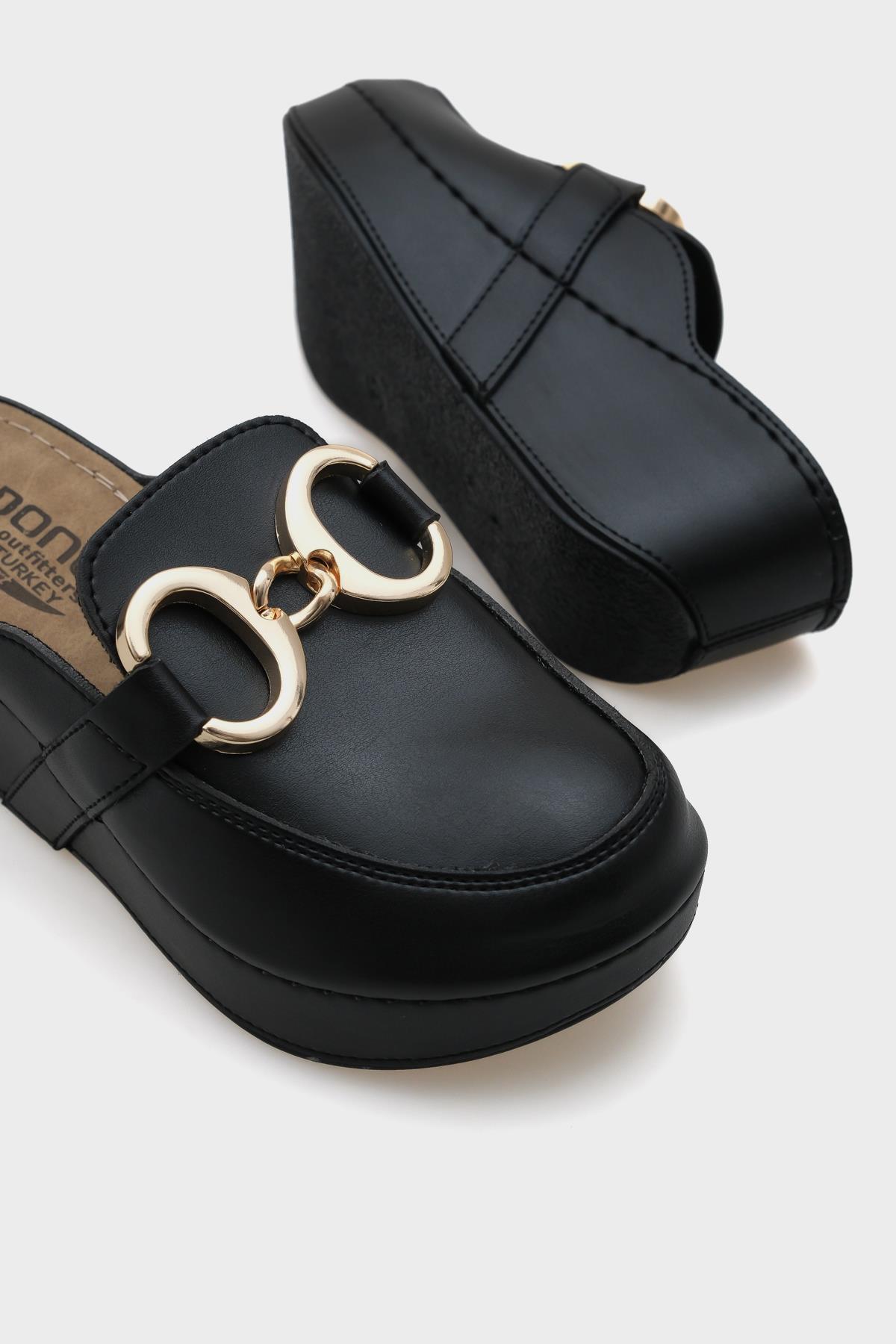 Capone Julia  Women Black Slingback Comfort Anatomical Sandals