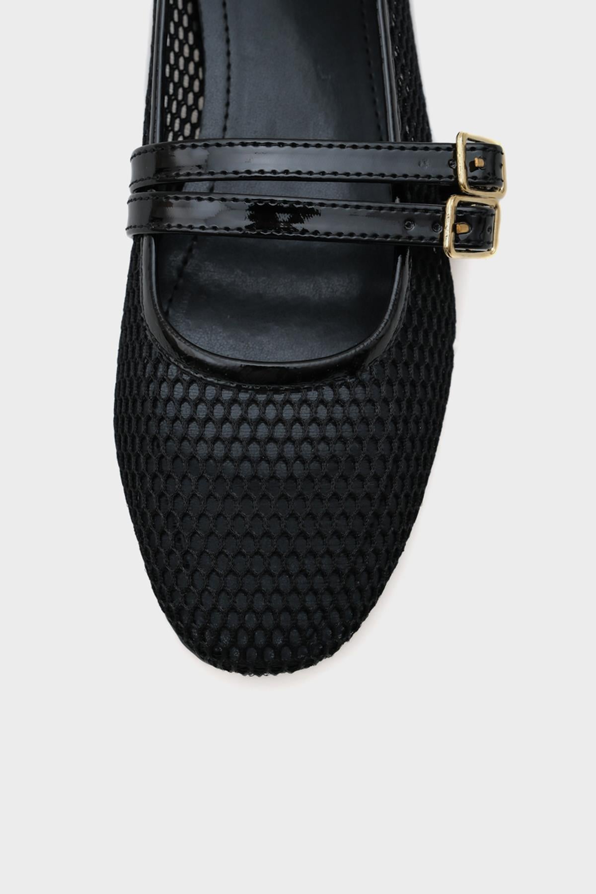 Capone June Women Black Ballerina