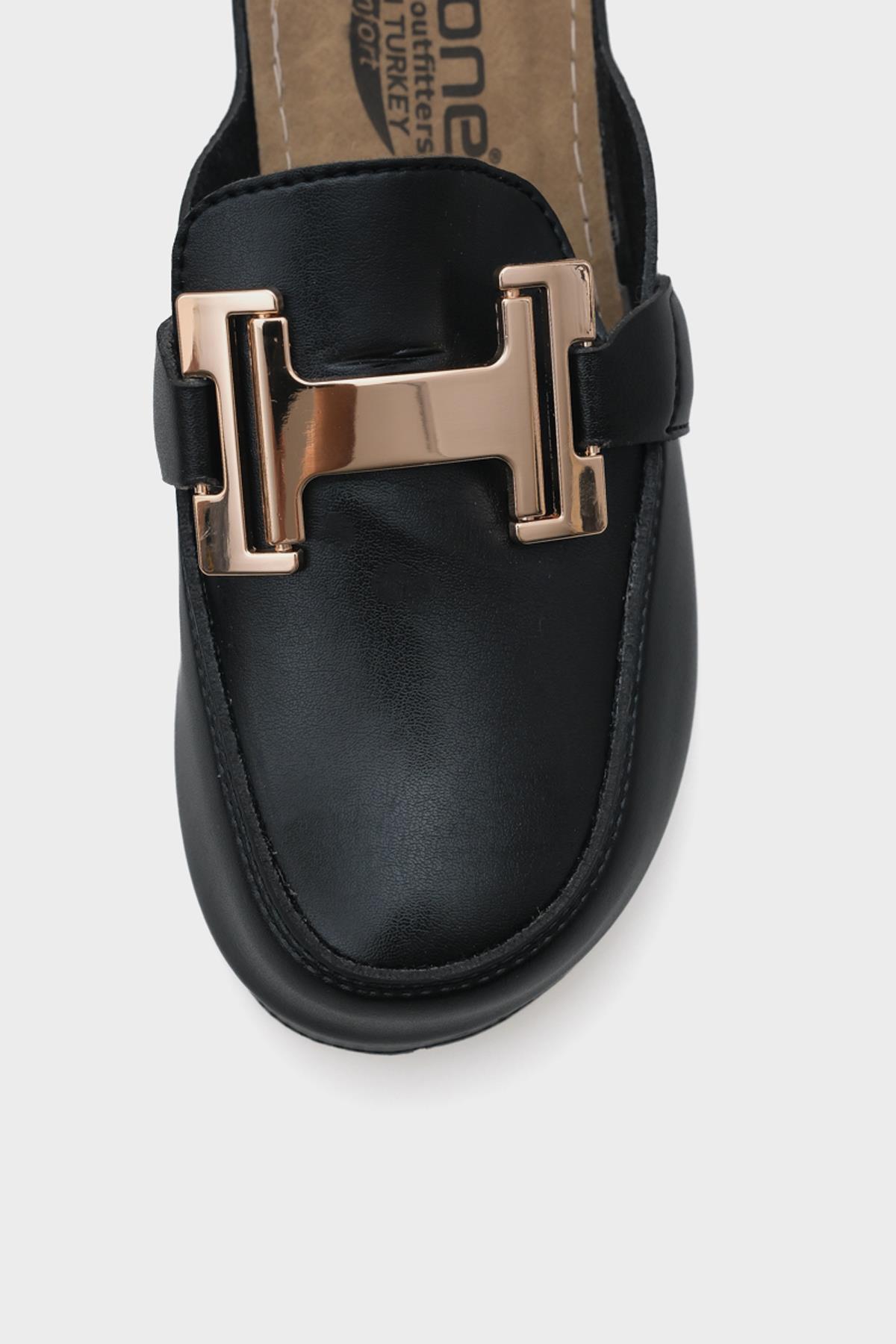 Capone Justin 612005 Women Black Slingback Comfort Anatomical Sandals