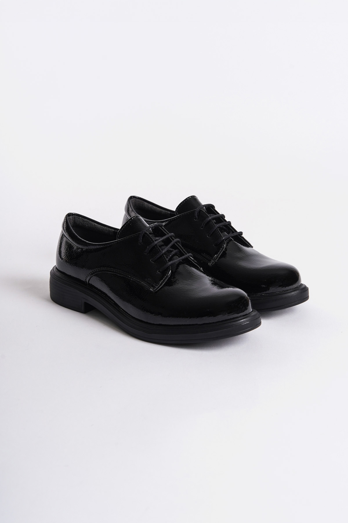 Capone Lace-Up Women Black Shoes