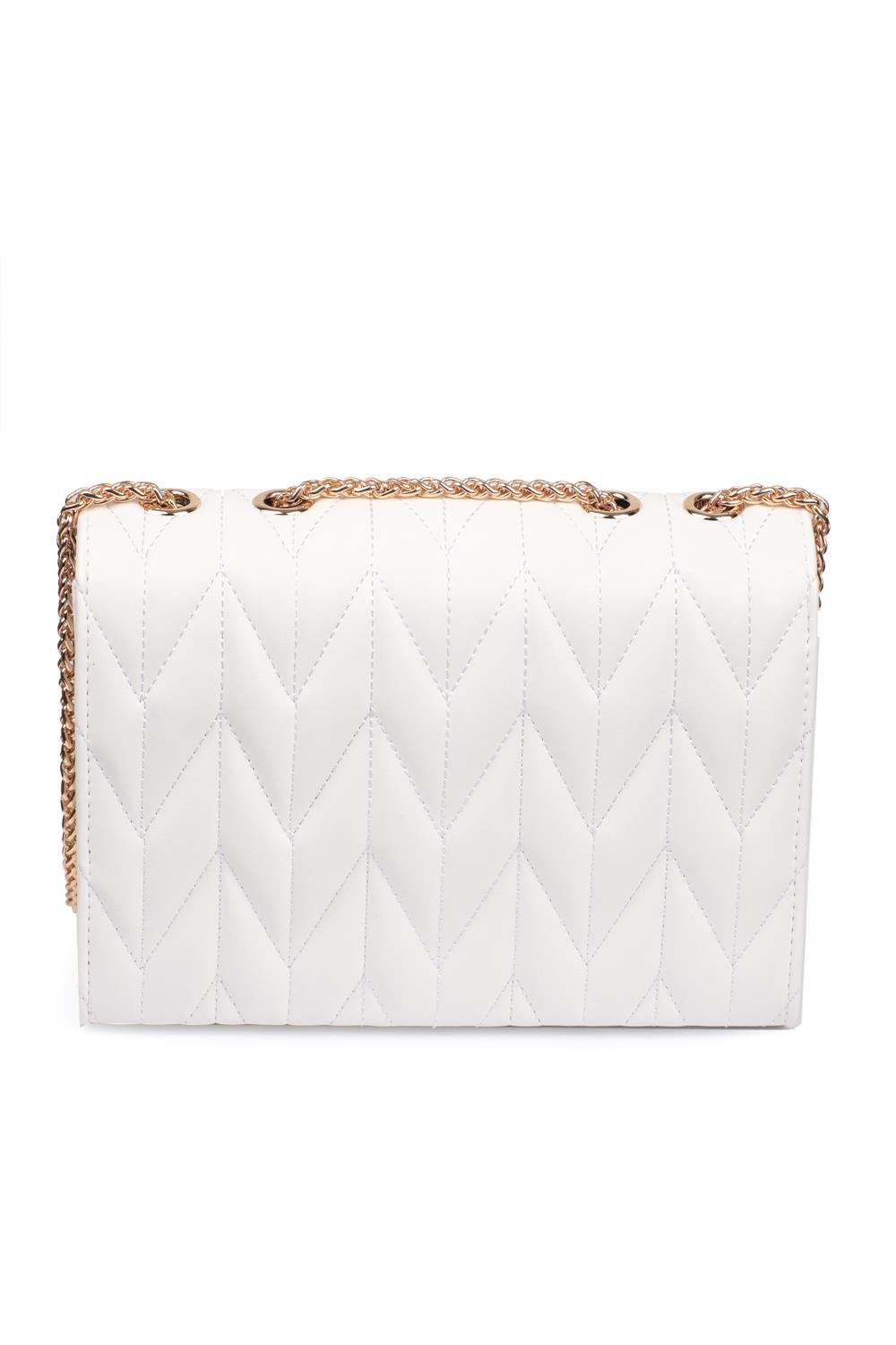 Capone Leeds Women White Shoulder Bag