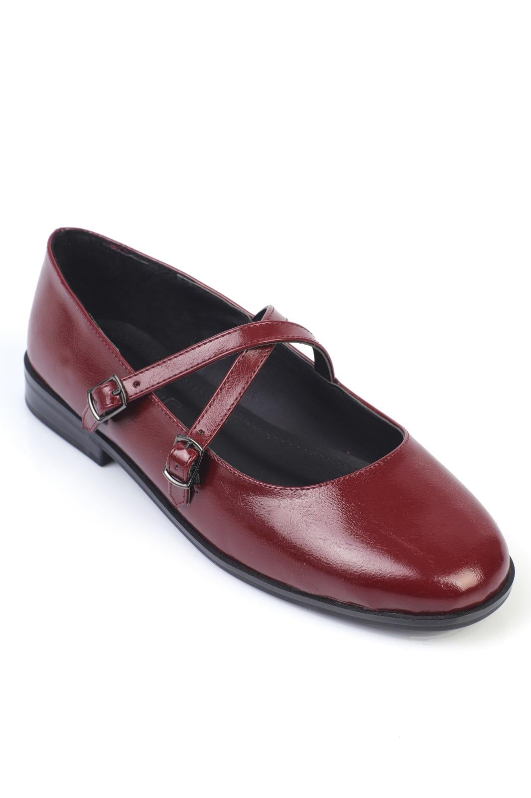 Capone Lydie Women Burgundy Ballerina