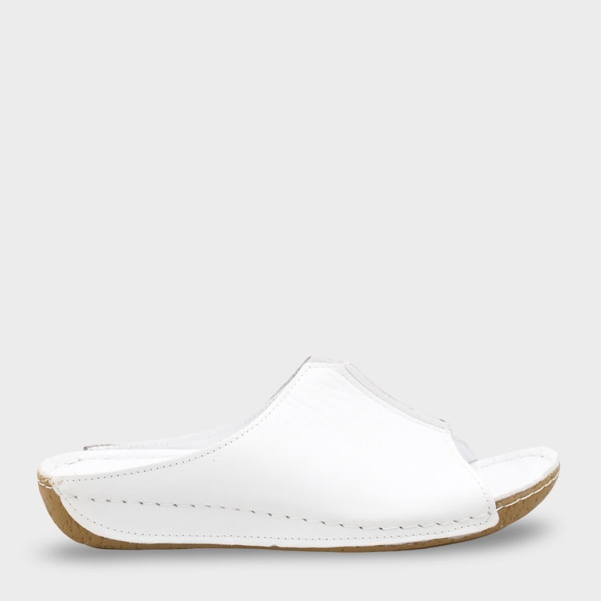 Capone Marielle Genuine Leather Soft Comfort Women White Sandal