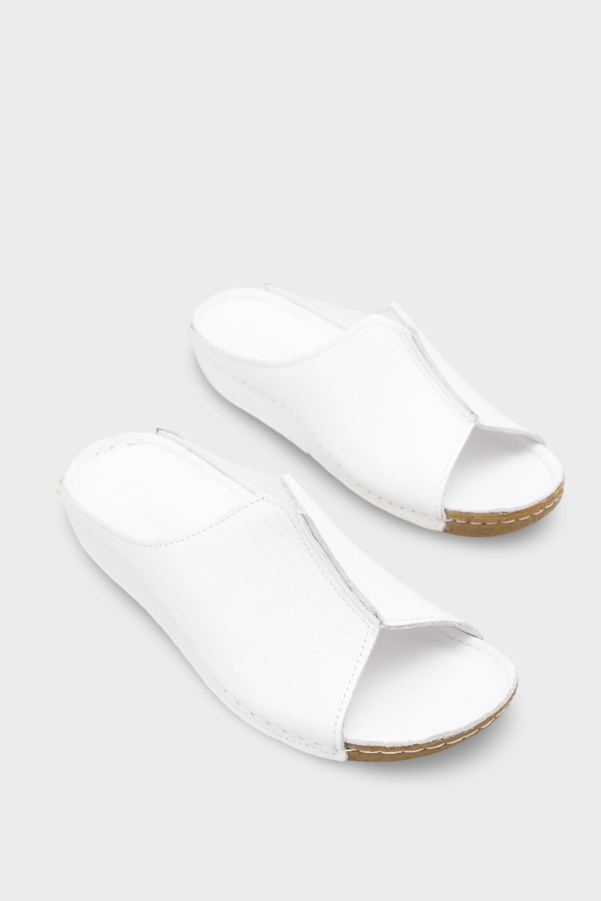 Capone Marielle Genuine Leather Soft Comfort Women White Sandal