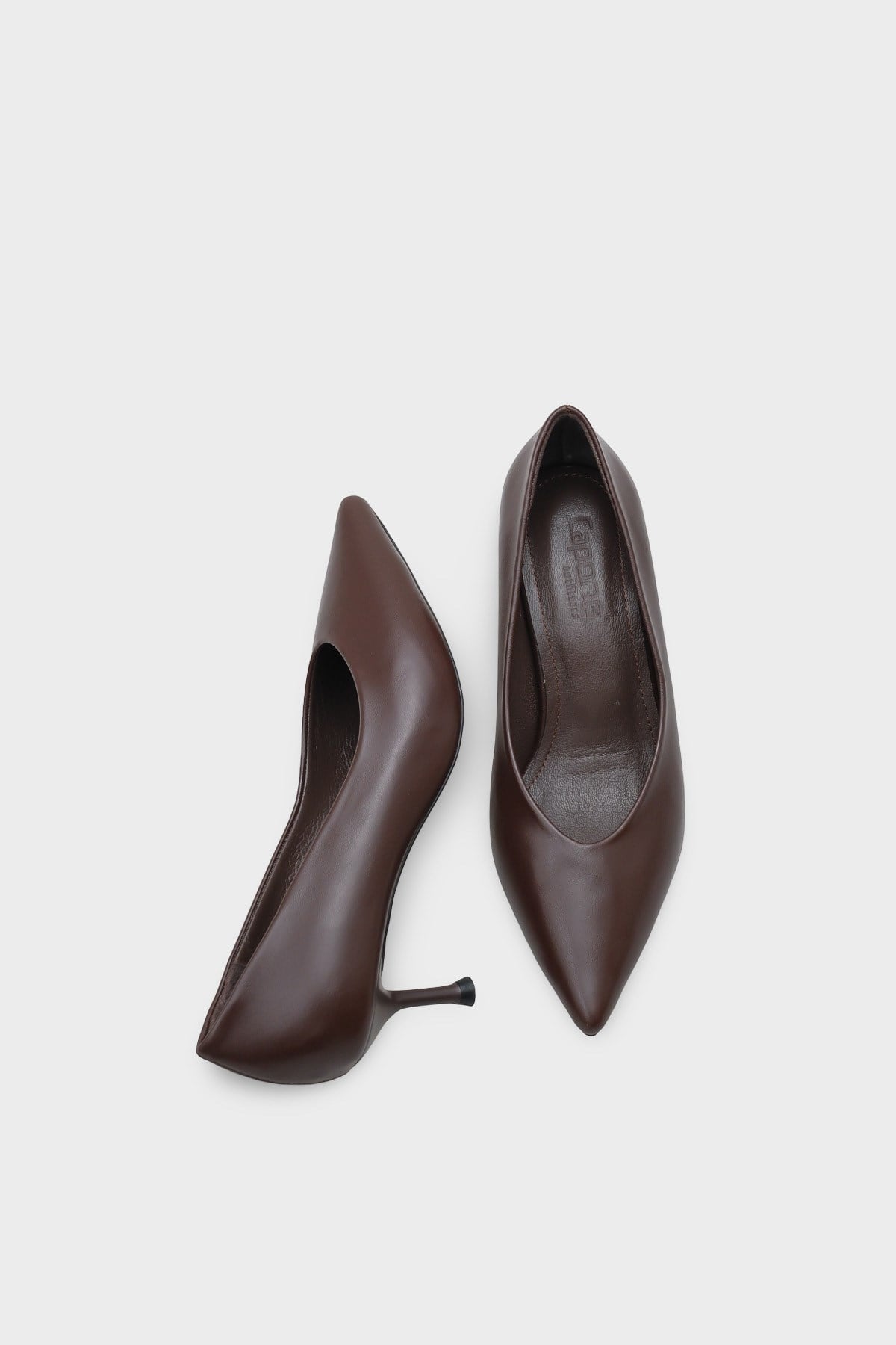 Capone Merle Pointed Toe Genuine Leather Lined Stiletto