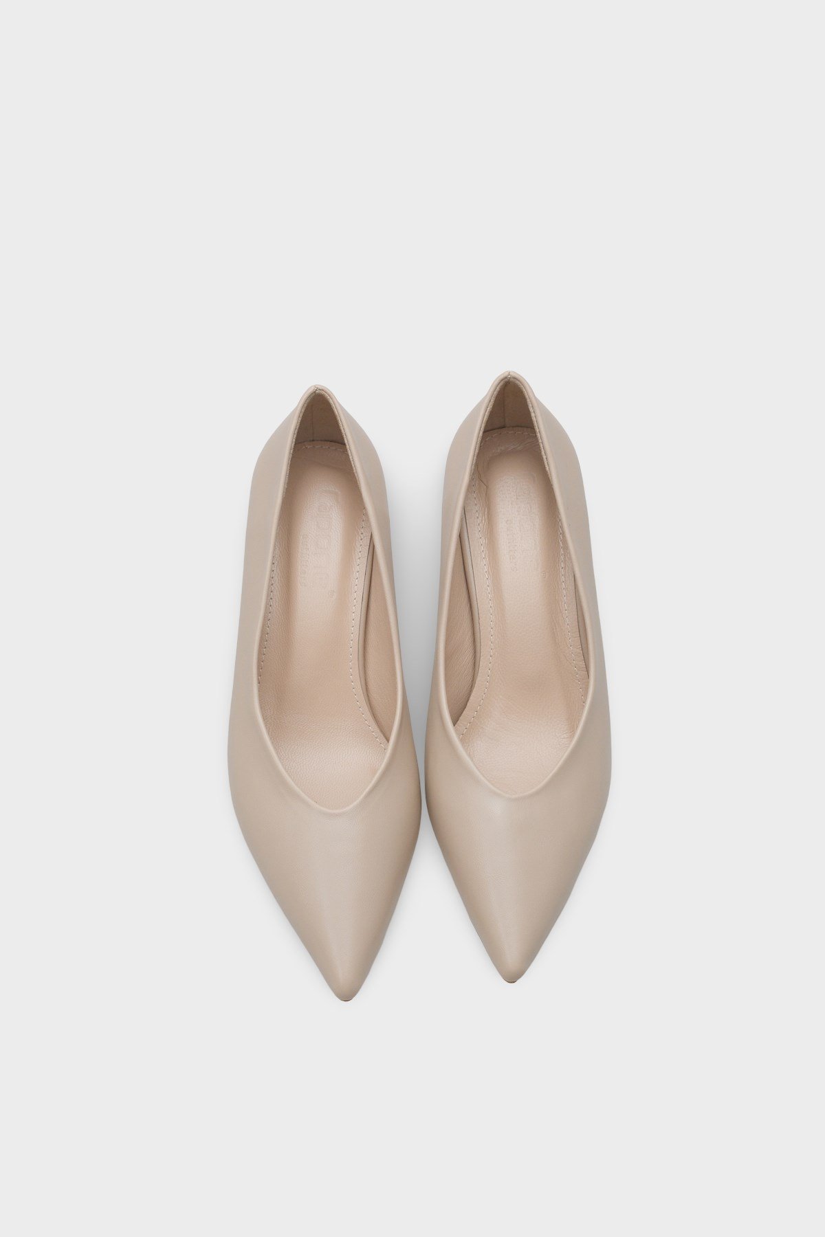 Capone Merle Pointed Toe Genuine Leather Lined Stiletto