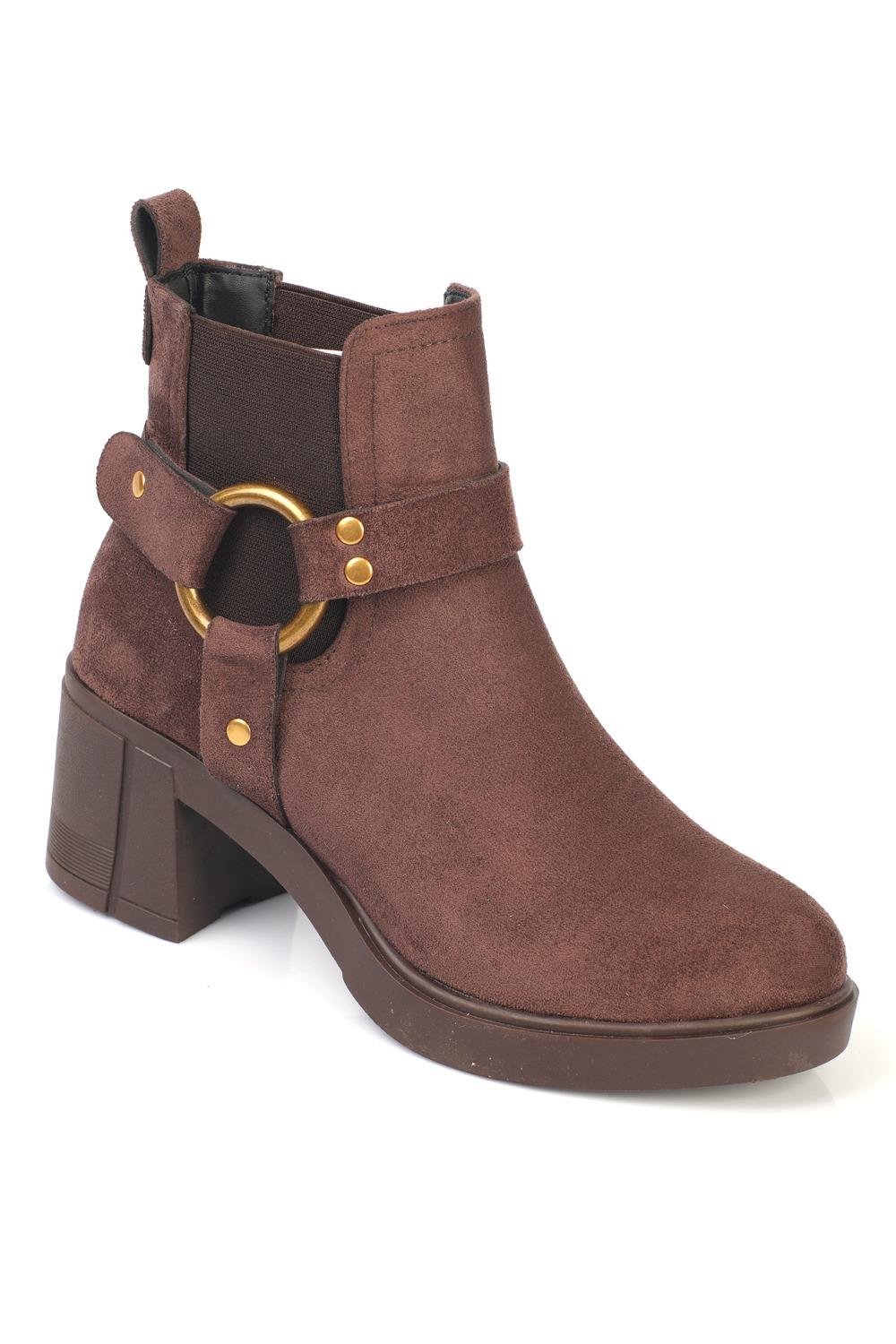Capone Metal Buckle Women  Boots