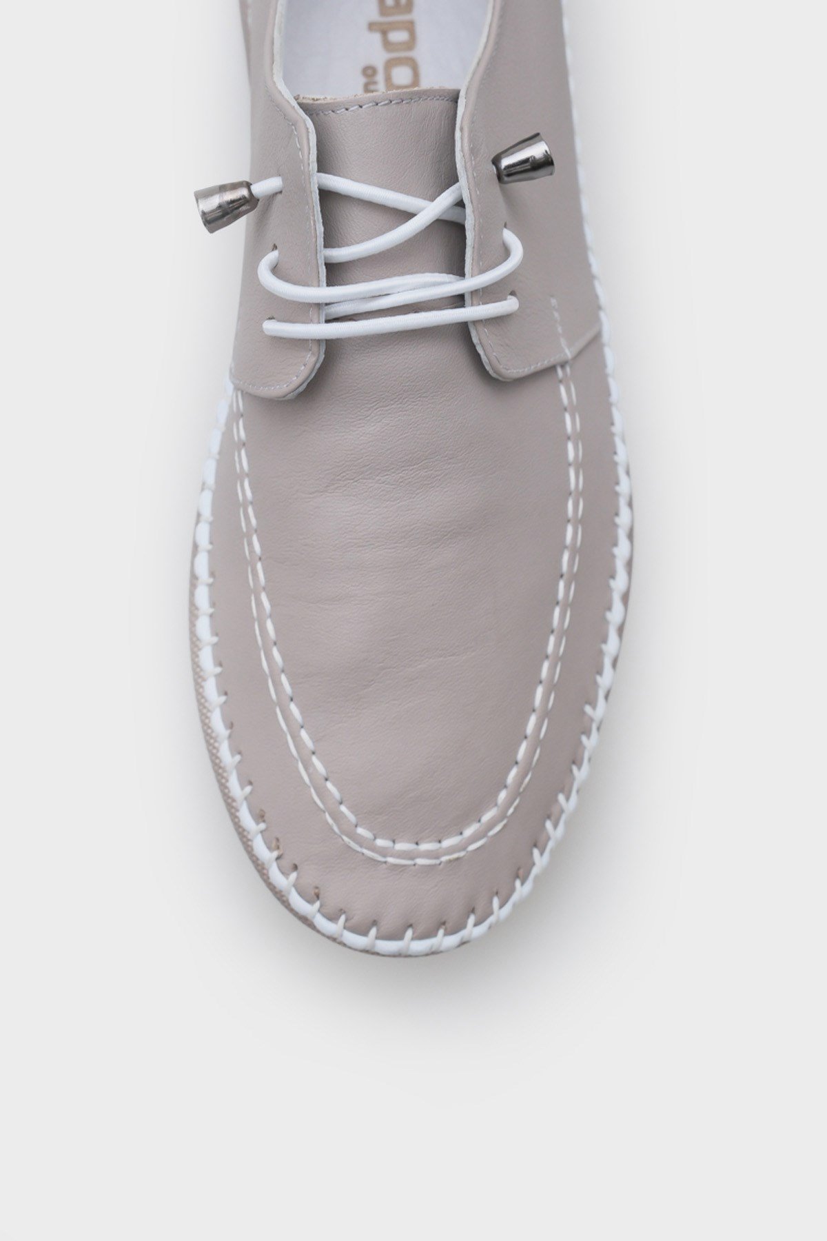 Capone Michele Genuine Leather Soft Comfort Sole Women Mink Ballet Flat