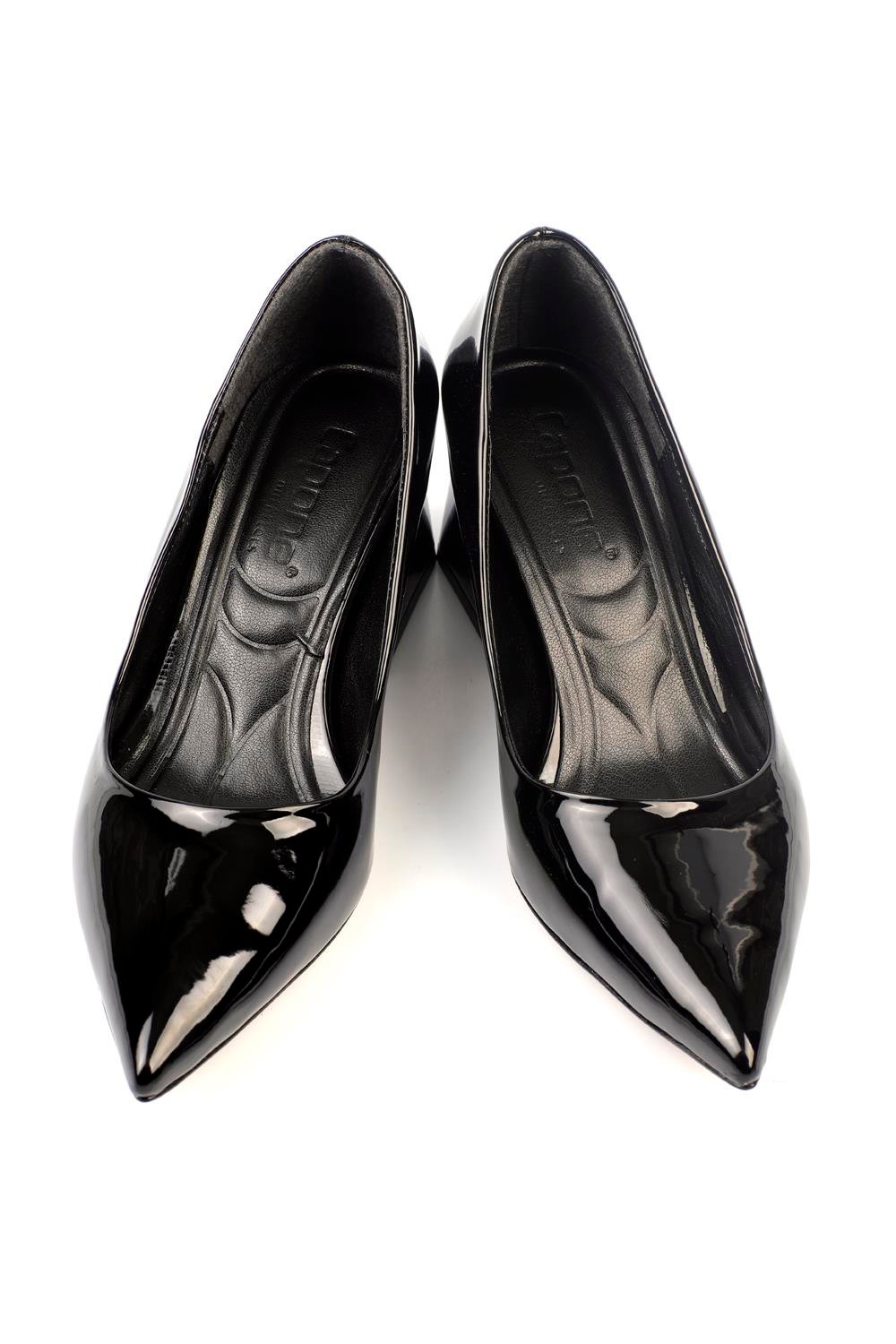 Capone Mid Heels Women Black's Shoes