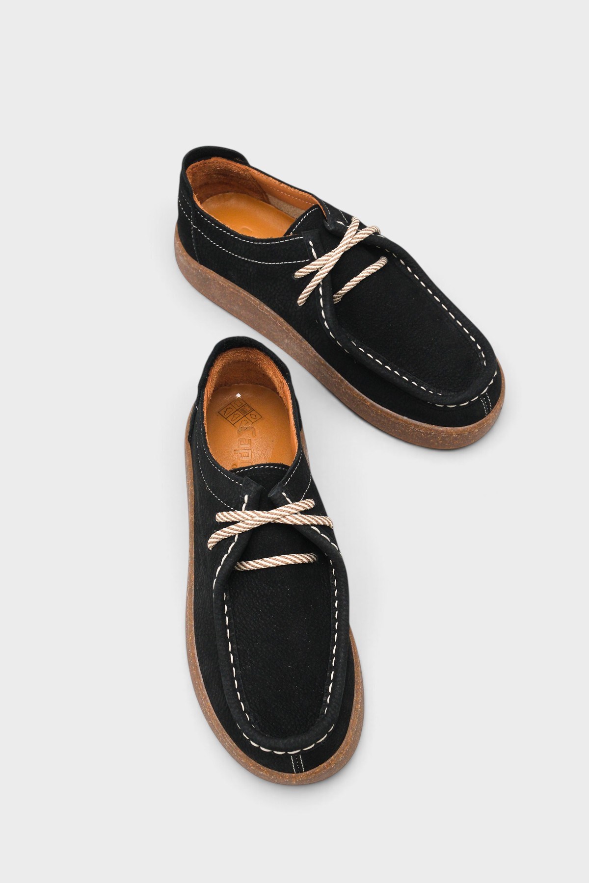 Capone Miranda Genuine Nubuck Leather Comfort Women Nubuck Black Loafer