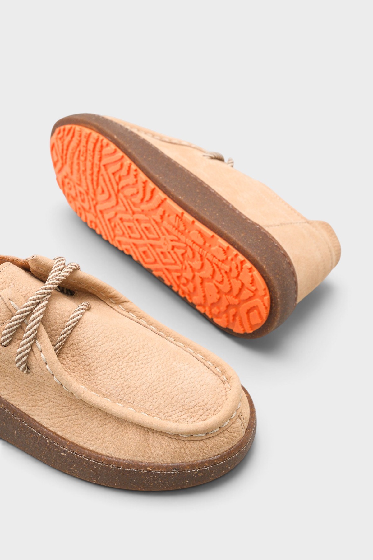 Capone Miranda Genuine Nubuck Leather Comfort Women Beige Loafer