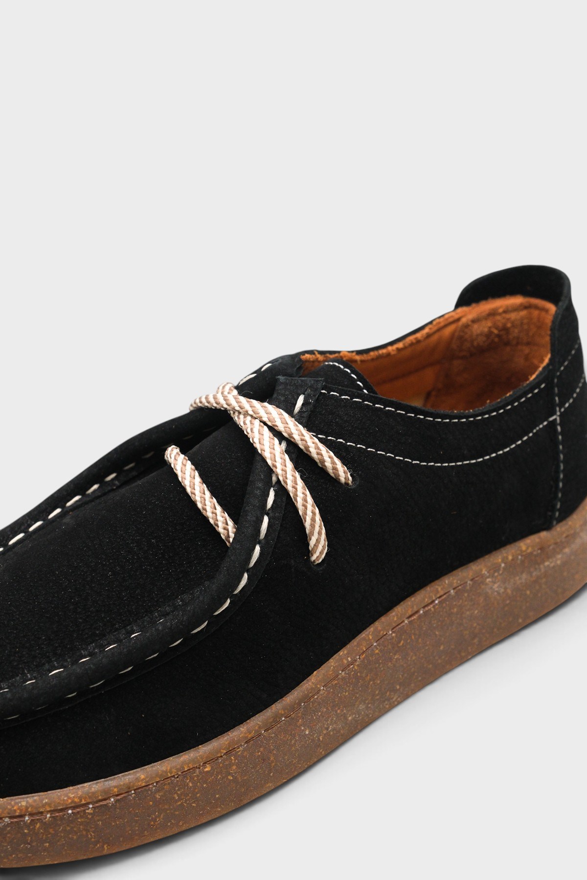 Capone Miranda Genuine Nubuck Leather Comfort Women Nubuck Black Loafer