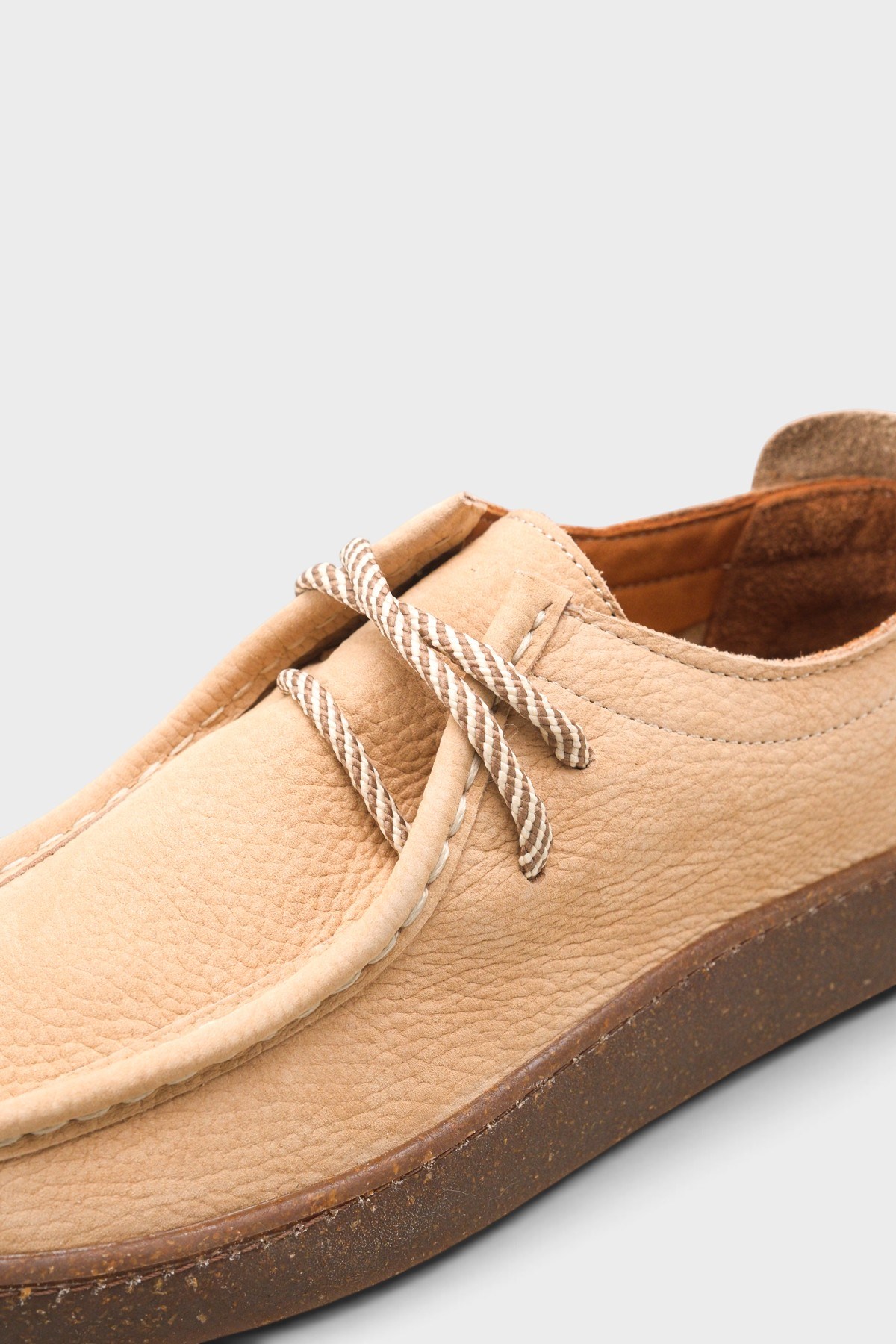 Capone Miranda Genuine Nubuck Leather Comfort Women Beige Loafer
