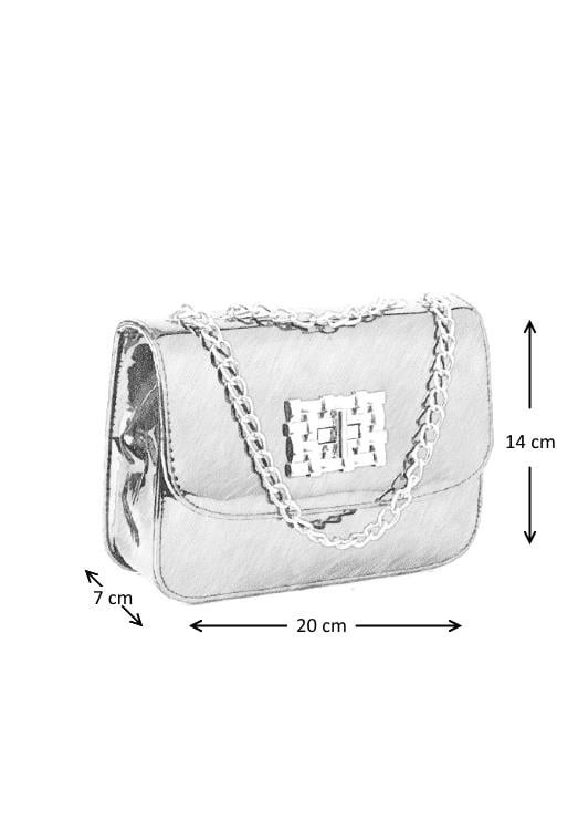 Capone Otranto Women Platinum Shoulder Bag