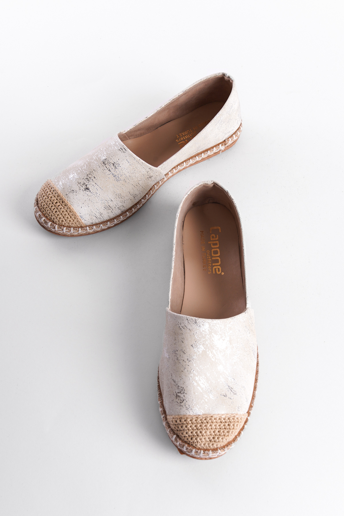 Capone Outfitters 001 Women White Espadrille