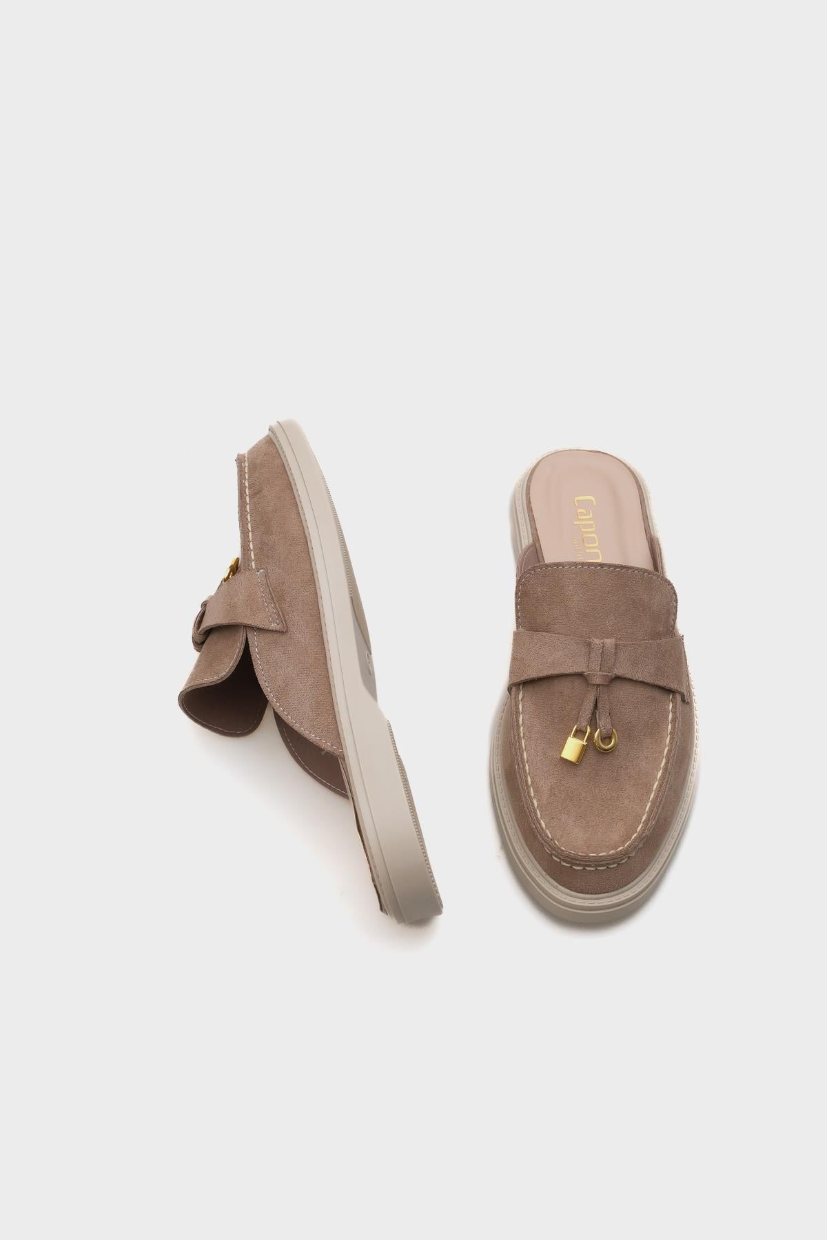 Capone Outfitters 003 Women Mink Sandal