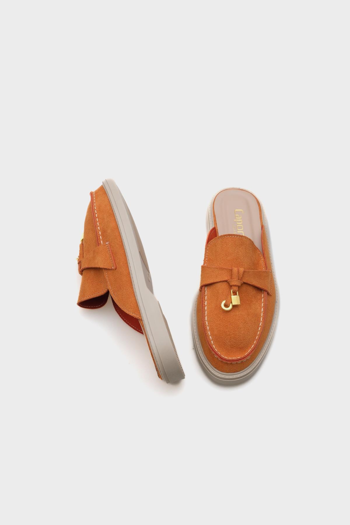 Capone Outfitters 003 Women Orange Sandal