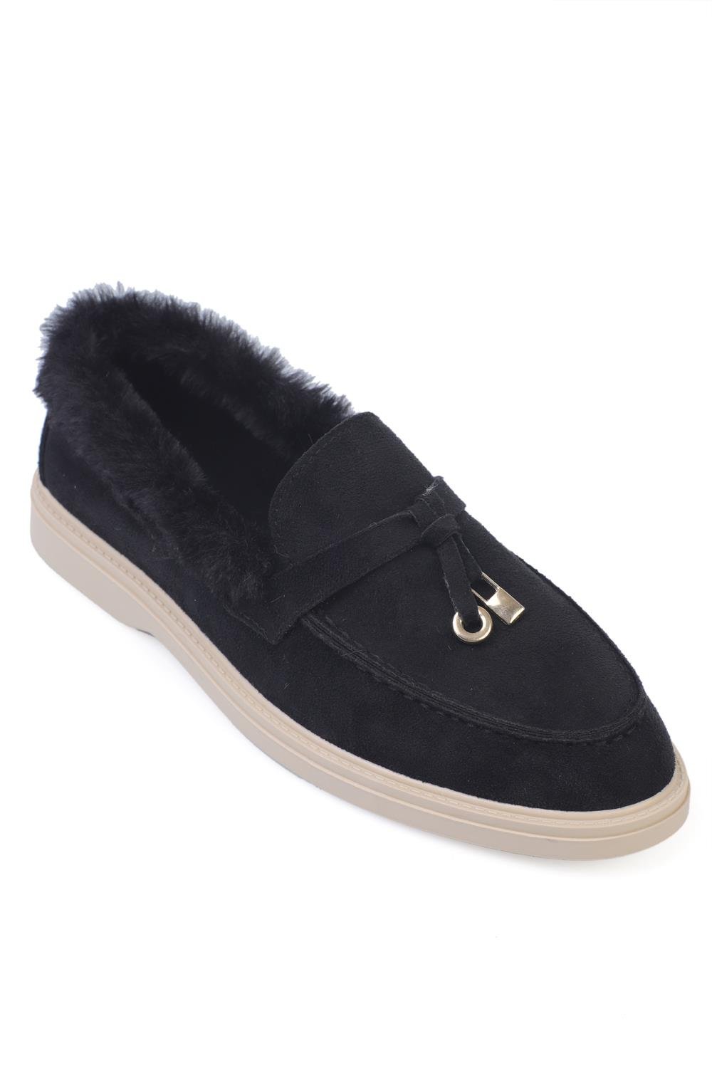 Capone Outfitters 004 Women Black Loafer