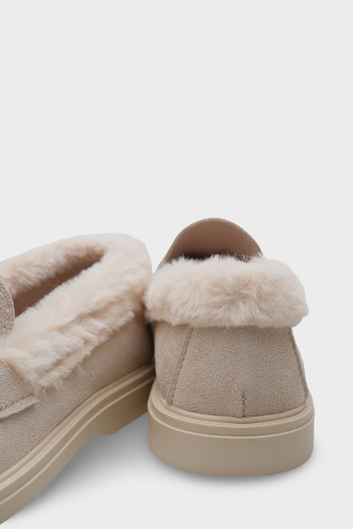 Capone Outfitters 004 Women Sued Beige Loafer