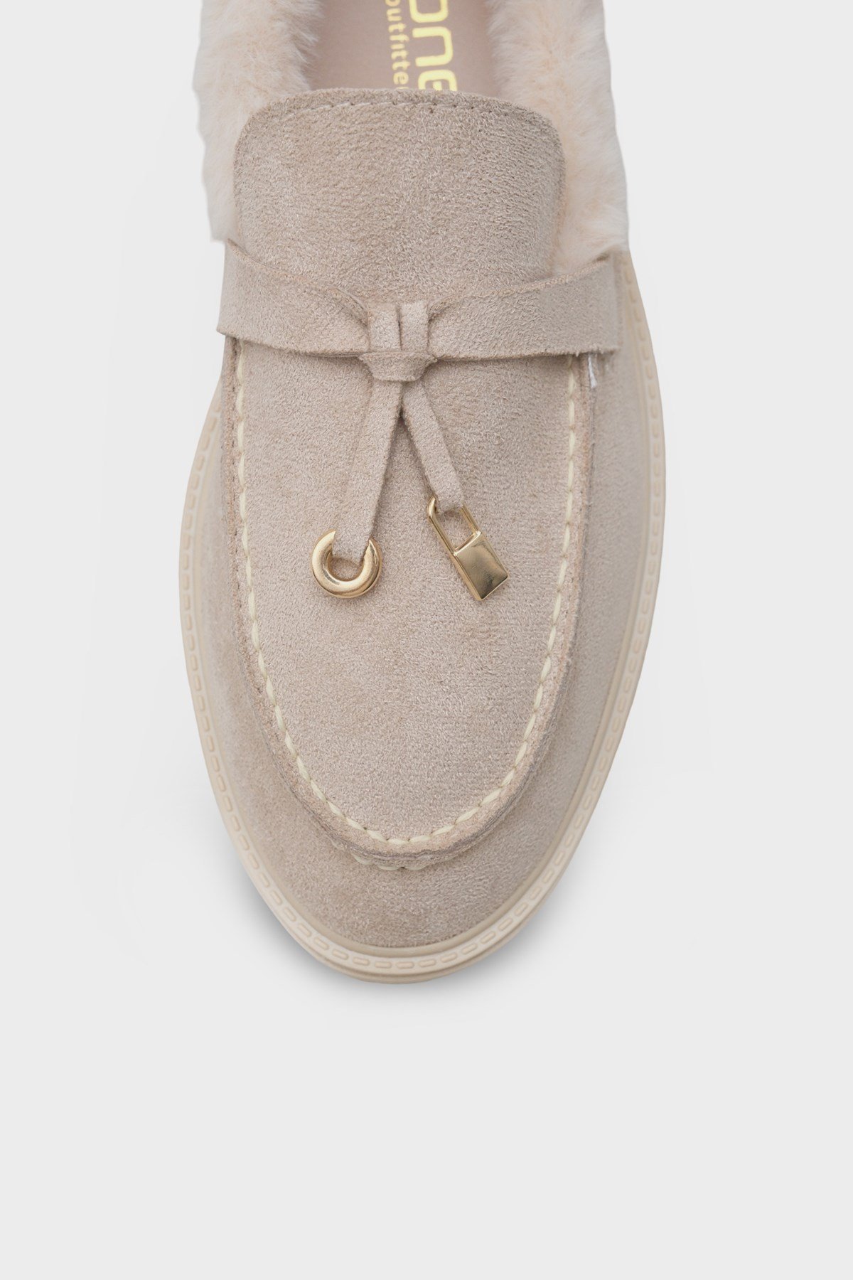 Capone Outfitters 004 Women Sued Beige Loafer